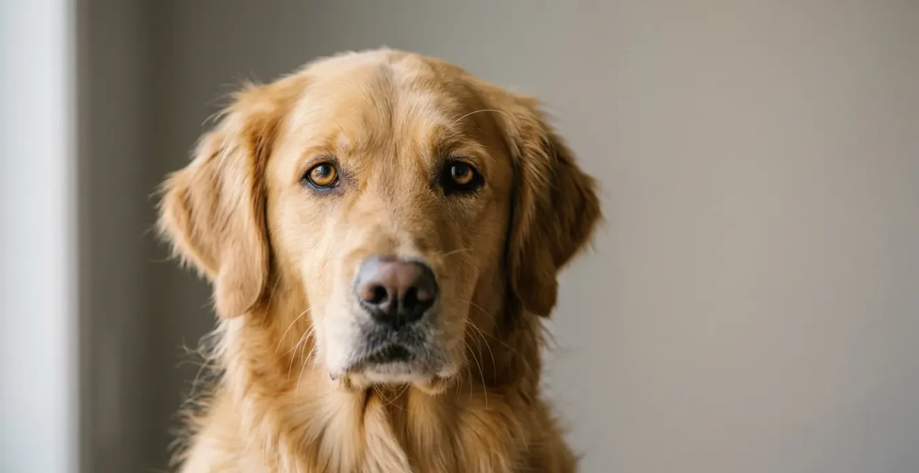 Chien ou chat souffrant de troubles digestifs avec flatulences et selles molles