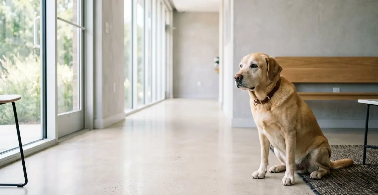 Chien senior en bonne santé illustrant l'importance d'une souscription précoce à l'assurance animaux