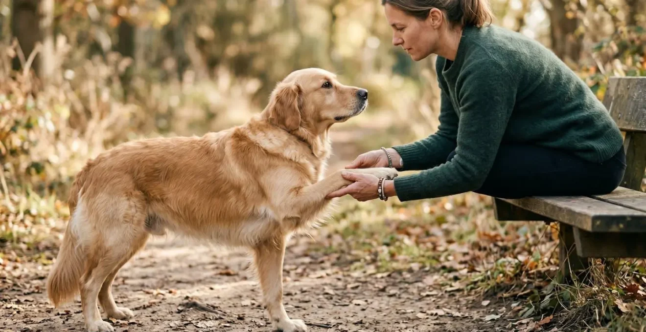 Exercices d'échauffement et de mobilisation articulaire pour chien sportif avant l'effort